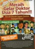 Meraih Gelar Doktor Usia 7 Tahun