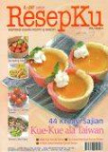 44 Kreasi Sajian Kue-Kue Ala Taiwan