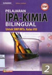 Pelajaran IPA-Kimia Bilingual 2 untuk SMP/MTs Kelas VIII