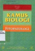 Kamus Biologi: Fitopatologi