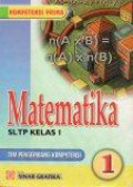 Matematika 1: untuk SLTP Kelas 1