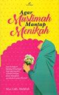 Agar Muslimah Mantap Menikah