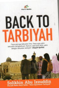 Back to Tarbiyah