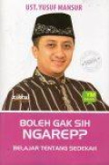 Boleh Gak Sih Ngarep? Belajar tentang Sedekah