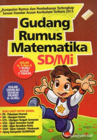 Gudang Rumus Matematika SD/MI