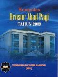 Kumpulan Brosur Ahad Pagi Tahun 2009