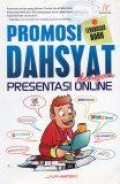 Promosi Dahsyat dengan Presentasi online