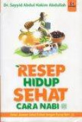 Resep Hidup Sehat Cara Nabi SAW.