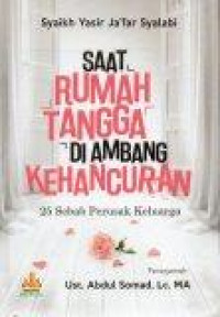 Saat Rumah Tangga Di Ambang Kehancuran