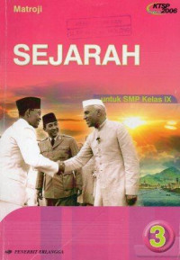 Sejarah 3: untuk SMP Kelas IX