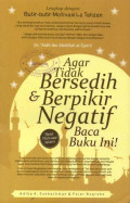 Agar Tidak Bersedih dan Berpikir Negatif Baca Buku Ini!