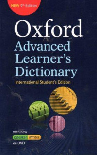 Image of Oxford Advanced Learner's Dictionary 9th Edition: International Student's Edition