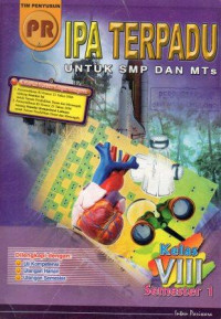 Image of IPA Terpadu untuk SMP dan MTs Kelas VIII Semester 1