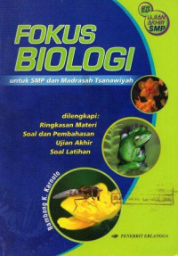 Image of Fokus Biologi untuk SMP dan MTs