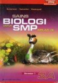 Image of Sains Biologi 3B untuk SMP Kelas IX Semester 2