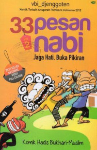 Image of 33 Pesan Nabi Vol 2: Jaga Hati, Buka Pikiran