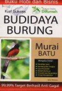Image of Hobi dan Bisnis Budidaya Nurai Batu