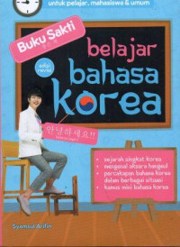 Image of Buku Sakti Belajar Bahasa Korea