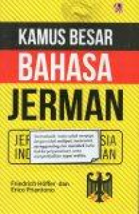 Image of Kamus Besar Bahasa Jerman: Jerman-Indonesia, Indonesia-Jerman