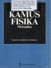 Image of Kamus Fisika Mekanika