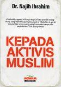 Image of Kepada Aktivis Muslim