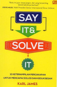 Image of Say It and Solve It