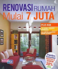 Image of Renovasi Rumah Mulai 7 Juta