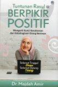 Image of Tuntunan Rasul SAW. Berpikir Positif