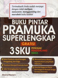 Image of Buku Pintar Pramuka Super Lengkap + 3 SKU Penggalang, Penegak, Siaga