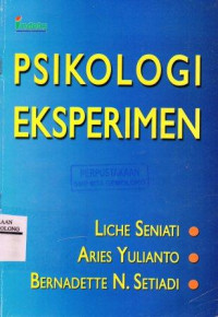 Image of Psikologi Eksperimen