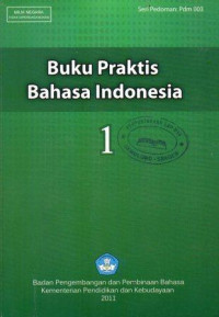 Image of Buku Praktis Bahasa Indonesia Jilid 1